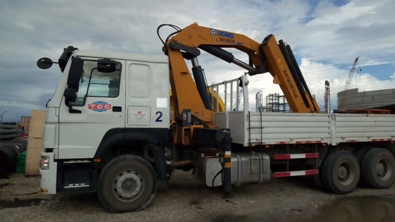 رافعة هيدروليكية Sinotruk Howo 6x4 Euro 2 سائق اليد اليسرى سائق اليد اليمنى