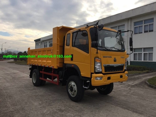 4x4 5-10t تحميل Capaicty Light Duty الشاحنات التجارية Sinotruk Brand Euro3 Lhd