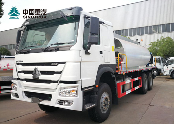 Sinotruk Howo 290hp 4x2 Bitumen Sprinkler 10 cbm Liquid Tank شاحنة صهريج الأسفلت