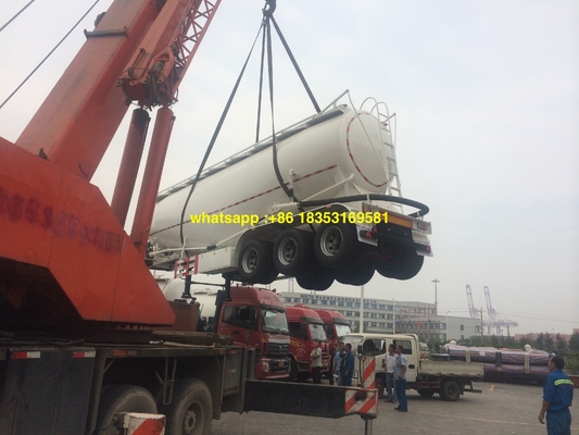 60T Weichai Engine 60M3 مقطورة صهريج الاسمنت السائب