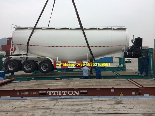 60T Weichai Engine 60M3 مقطورة صهريج الاسمنت السائب