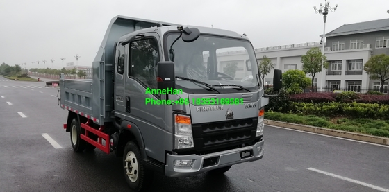 ديزل 95 كم / ساعة RHD شاحنات قلابة خفيفة