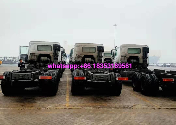 ساينو تراك Howo7 4300mm قاعدة العجلات 371hp شاحنة بضائع ثقيلة