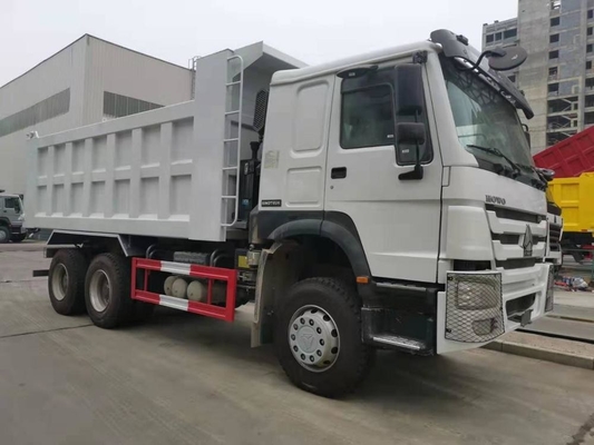 ساينو تراك HOWO حصان 371hp ساينو تراك Howo 6 × 4 شاحنة قلابة 20cbm 30tons
