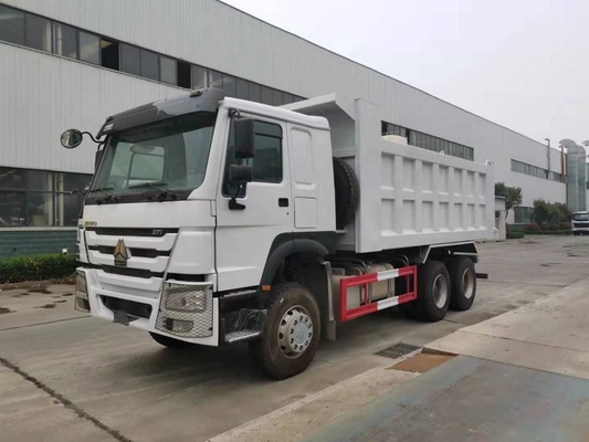 ساينو تراك HOWO حصان 371hp ساينو تراك Howo 6 × 4 شاحنة قلابة 20cbm 30tons