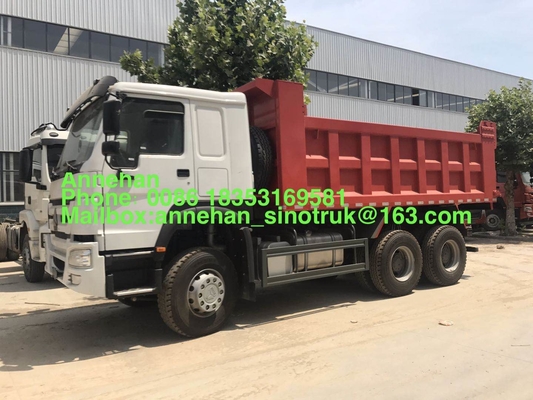 6 × 4 10 عجلات شاحنة قلابة ثقيلة من Sinotruk Howo7