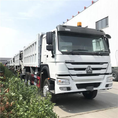 Howo 6x4 ناقل حركة يدوي ديزل 20cbm شاحنة قلابة ثقيلة