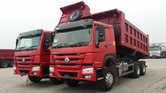 336hp 18m3 شاحنة قلابة ثقيلة 10 قطعة Triange Brand Tire