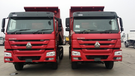 336hp 18m3 شاحنة قلابة ثقيلة 10 قطعة Triange Brand Tire
