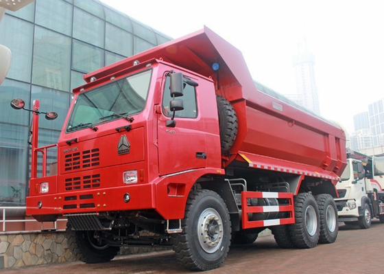 Sinotruk Howo 371hp التعدين شاحنة قلابة قبالة الطريق 70t الحمولة