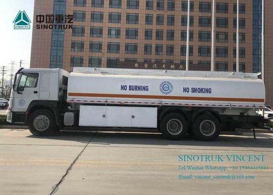 SINOTRUK HOWO 371HP شاحنة خزان الوقود 26 متر مكعب 260000 لتر لتلبية احتياجاتك