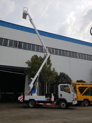 Howo 4x2 Driving 5 Tons HLW5050GJKE Aerial Work Truck Sinotruk Aerial Truck ساينو تراك
