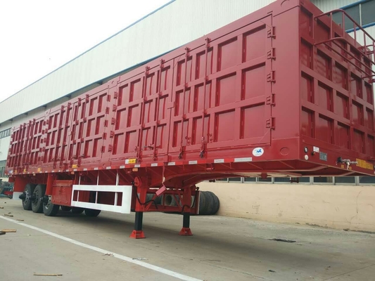 صندوق الصلب فان الثقيلة نصف مقطورة 40 طن الحمولة القصوى 12000 * 2500 * 3600mm