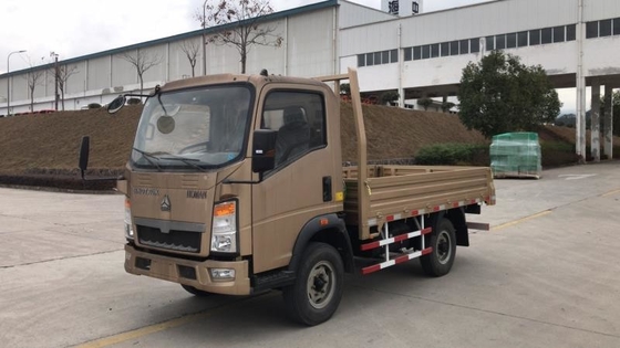Howo Drop Side 2000kg Heavy Duty Duty شاحنة قلابة 4 عجلات للفلبين