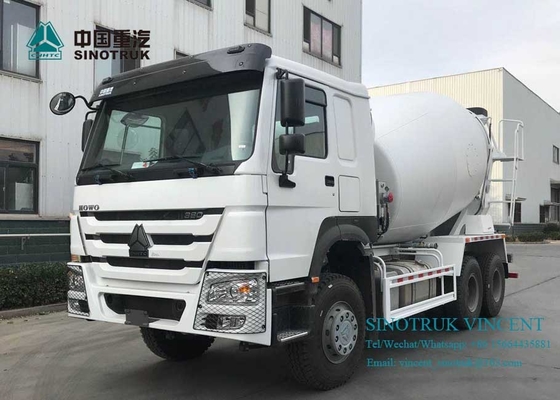 ZZ1257N3841W EURO 4380HP 6X4 3830mm شاحنة خلط الخرسانة