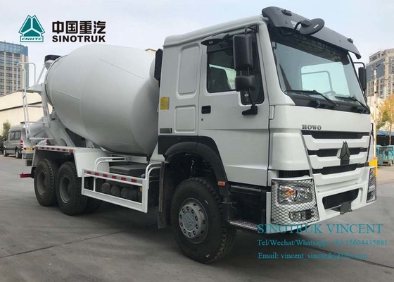 ZZ1257N3841W EURO 4380HP 6X4 3830mm شاحنة خلط الخرسانة