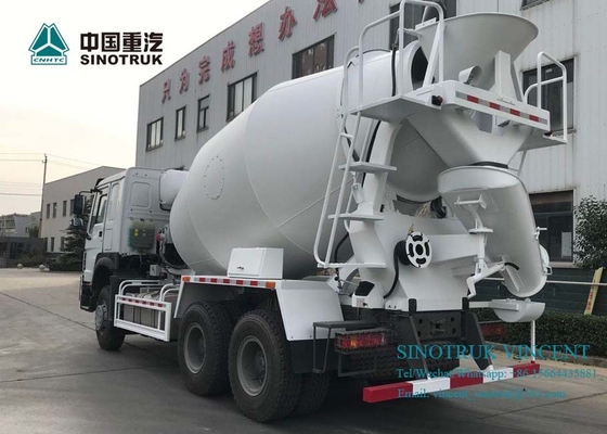 ZZ1257N3841W EURO 4380HP 6X4 3830mm شاحنة خلط الخرسانة