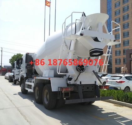 White HC16 Alex 380hp 10cbm شاحنة خلط الخرسانة ZZ1257N4047P1