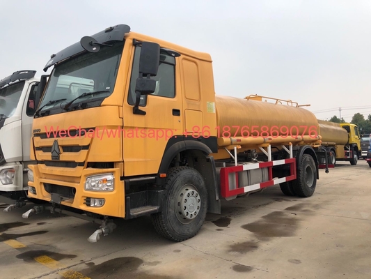 HW76 ديزل 290 حصان شاحنة مياه رش HW19710 ناقل حركة