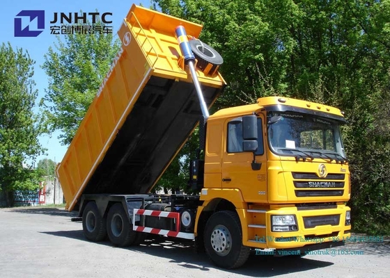Shacman F3000 30t شاحنة قلابة شديدة التحمل 3175 مم قاعدة العجلات