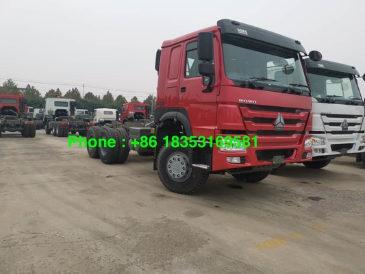 الهيكل 4300mm قاعدة العجلات 371hp LHD شاحنة بضائع ثقيلة