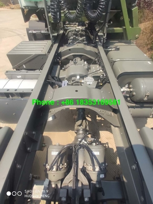 الهيكل 4300mm قاعدة العجلات 371hp LHD شاحنة بضائع ثقيلة