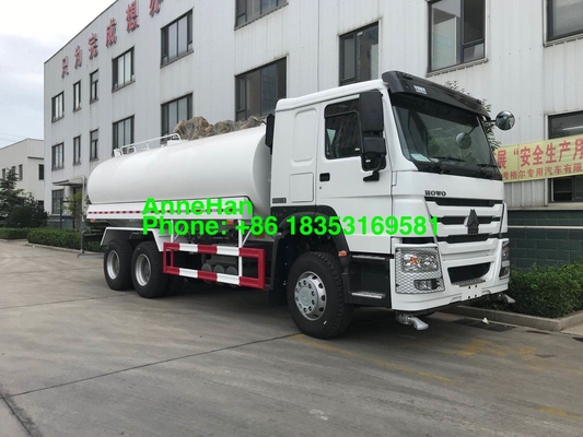 شاحنة صهريج مياه Sinotruk Howo 7 20000L 6x4 مع نظام الرش