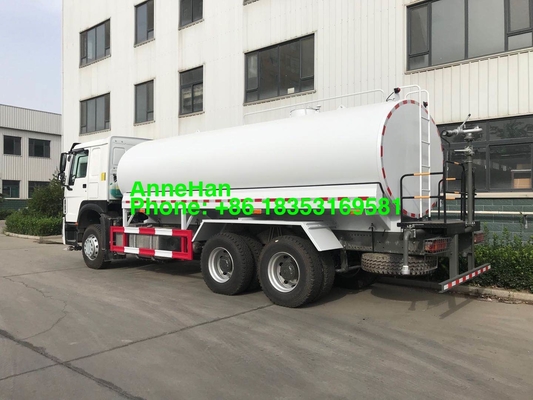 شاحنة صهريج مياه Sinotruk Howo 7 20000L 6x4 مع نظام الرش