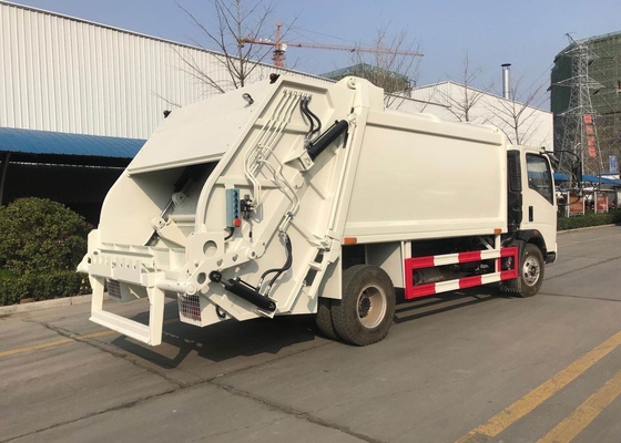 Sinotruk Howo 4 * 2 Light Truck 10CBM Waste Compactor Truck لتنظيف المدينة