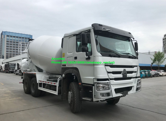 10 عجلات 10M3 شاحنة خلط الخرسانة Sinotruk Howo 7336hp Euro2 RHD
