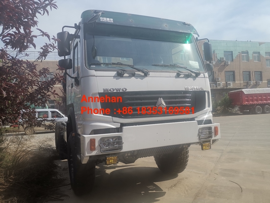 6x6 371hp ساينو تراك Howo 7 Prime Mover Truck محرك ديزل