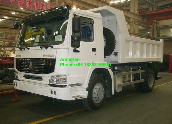 30T ساينو تراك Howo 4x2 شاحنة قلابة 290hp Euro 2 وقود الديزل