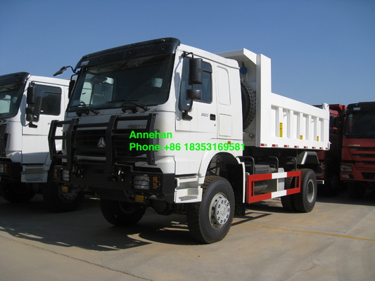 30T ساينو تراك Howo 4x2 شاحنة قلابة 290hp Euro 2 وقود الديزل