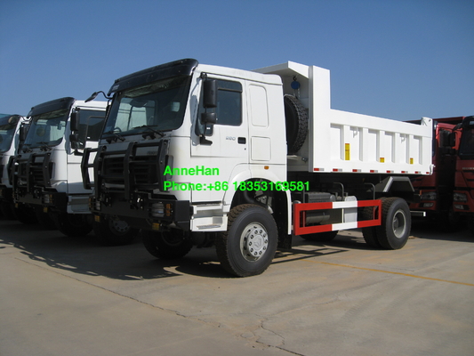 30T ساينو تراك Howo 4x2 شاحنة قلابة 290hp Euro 2 وقود الديزل