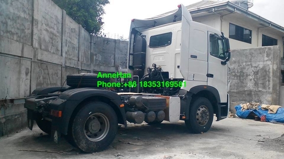 sinotruk howo a7 جرار مقطورة شاحنة 4x2 6x4 Euro2 Euro4 LHD 380hp