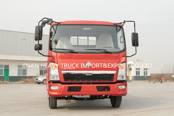 ساينو تراك HOWO 4x2 Light Mini Cargo Van Truck 3 Ton 5 Ton 8 Tons 10 Tons