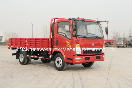 ساينو تراك HOWO 4x2 Light Mini Cargo Van Truck 3 Ton 5 Ton 8 Tons 10 Tons
