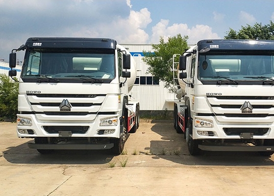 شاحنة خلط الخرسانة Sinotruk HOWO 8cbm 6X4 Blender Concrete Cement