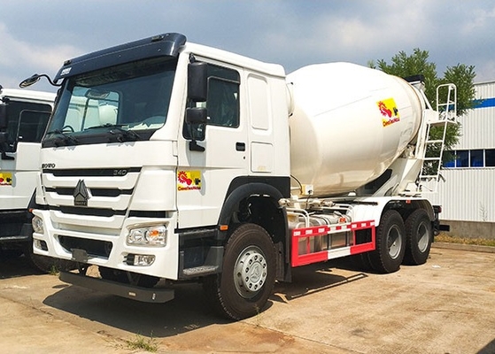 شاحنة خلط الخرسانة Sinotruk HOWO 8cbm 6X4 Blender Concrete Cement