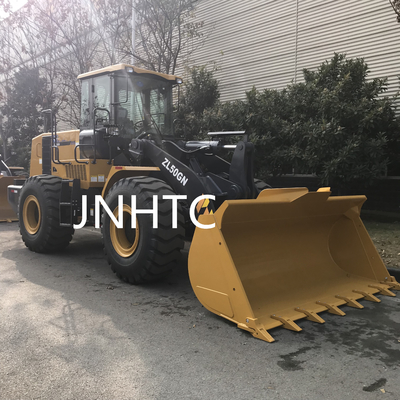 5000KG آلات البناء الثقيلة XCMG Wheel Loader ZL50GN
