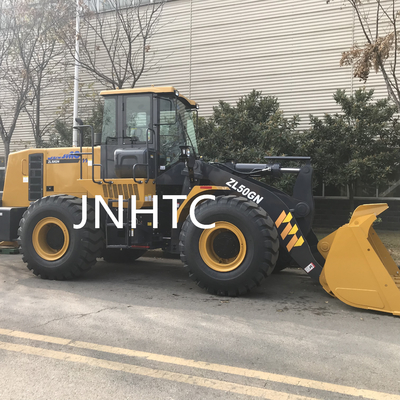 5000KG آلات البناء الثقيلة XCMG Wheel Loader ZL50GN
