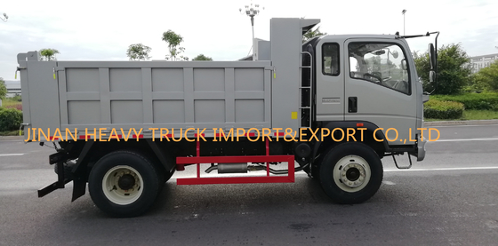 5 طن HOWO 4x2 شاحنة قلابة صغيرة Sino شاحنة قلابة ZZ3158E3414C1