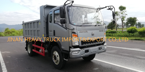 5 طن HOWO 4x2 شاحنة قلابة صغيرة Sino شاحنة قلابة ZZ3158E3414C1