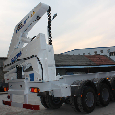 XCMG 28Mpa 37ton 20ft 40ft الشحن الجانب بوم رافع للطي بوم حاوية رافعة
