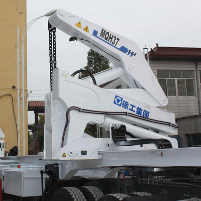 XCMG 28Mpa 37ton 20ft 40ft الشحن الجانب بوم رافع للطي بوم حاوية رافعة
