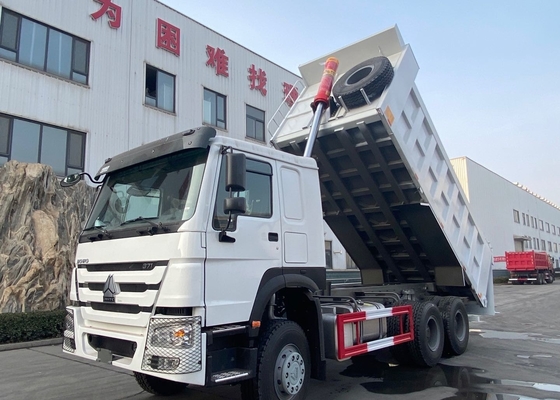 ساينو تراك HOWO 6X4 371HP 18cbm Hyva Hoist Dump Truck Heavy Duty Dump Truck