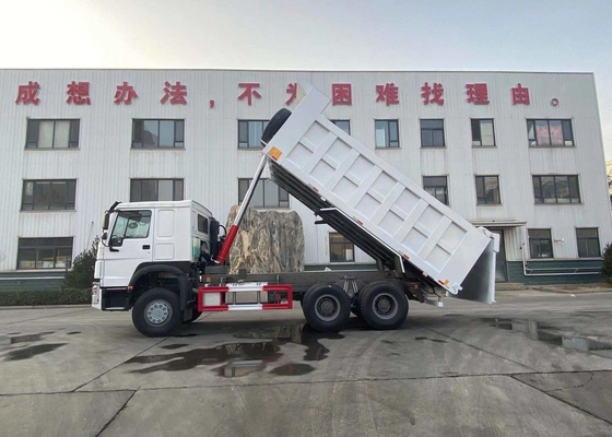 ساينو تراك HOWO 6X4 371HP 18cbm Hyva Hoist Dump Truck Heavy Duty Dump Truck