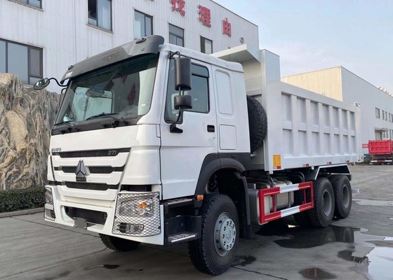 ساينو تراك HOWO 6X4 371HP 18cbm Hyva Hoist Dump Truck Heavy Duty Dump Truck