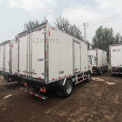 HOWO 290hp يورو2 4x2 15 طن الثلاجة المجمدة شاحنة التبريد شاحنة صغيرة