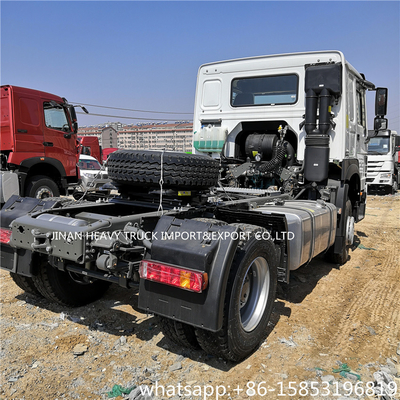6 عجلات بضائع هوو رأس جرار مزدوج المحاور 4x2 380hp